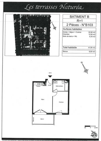 Appartement 2 pièces 41 m² SAINT PIERRE DU PERRAY - 91280