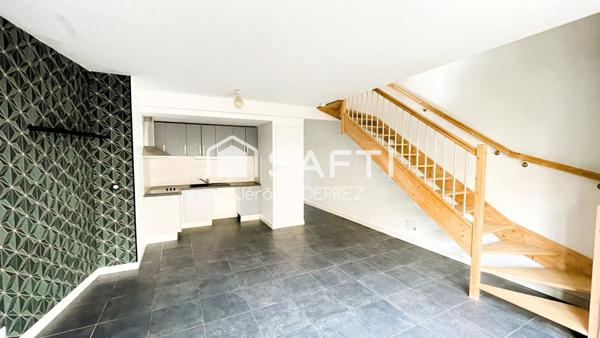 Duplex de 69?m² avec parking privé en centre ville