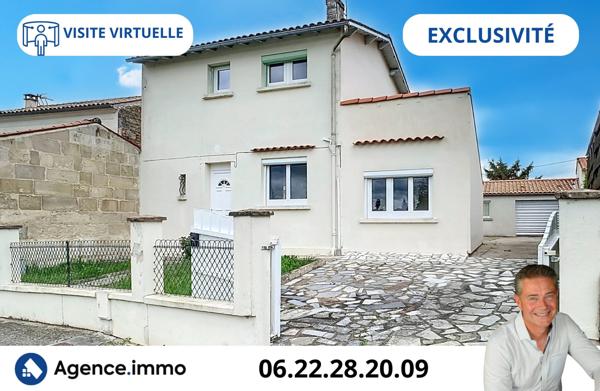 À vendre - Maison individuelle, 4 pièces située à Pons (17800)