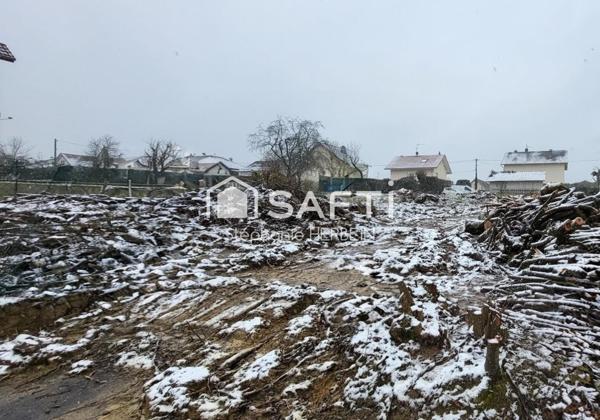 Terrain constructible de 965m2