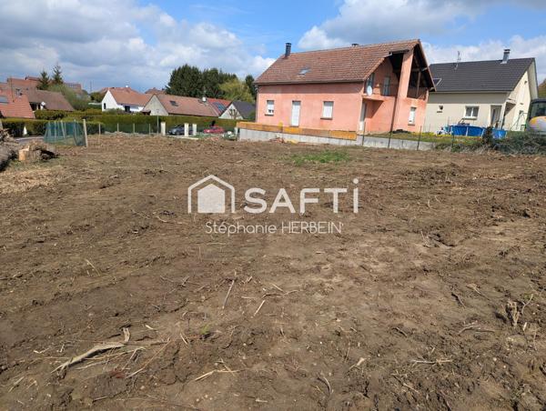 Terrain constructible de 965m2