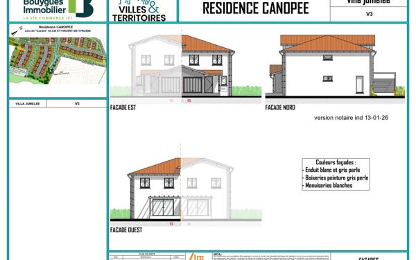 Maison à vendre    5 pièces •  Saint-Vincent-de-Tyrosse