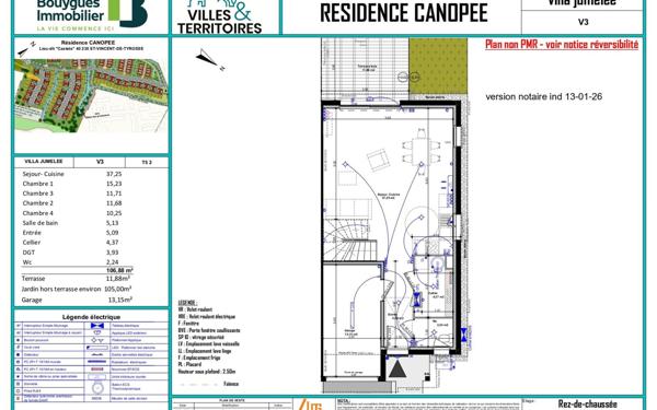 Maison à vendre    5 pièces •  Saint-Vincent-de-Tyrosse