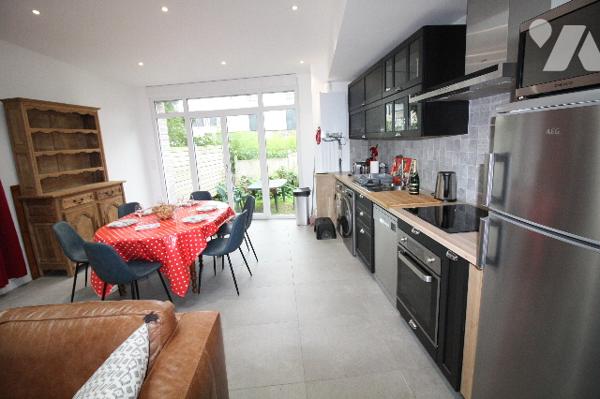 APPARTEMENT en RDC avec jardin privatif 3 Chbres 91 m² 5 mn à pied de la mer