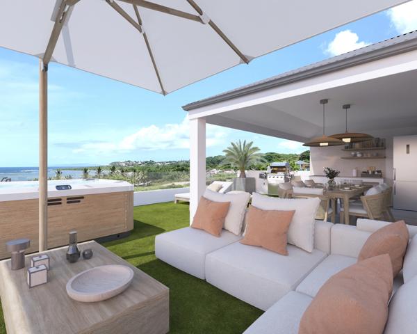 EXCEPTIONNEL : Appartement T3 Rooftop avec vu mer en 180°
