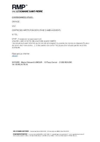 Lotissement sécurisé et privé à proximité de l'hypercentre