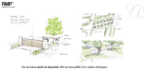 Lotissement sécurisé et privé à proximité de l'hypercentre