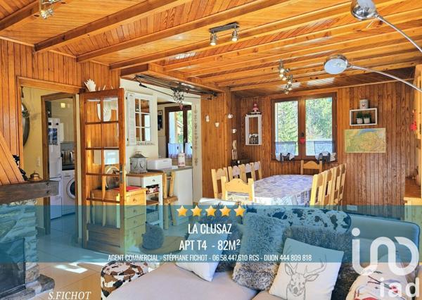 Appartement 4 pièces de 82 m² à La Clusaz (74220)