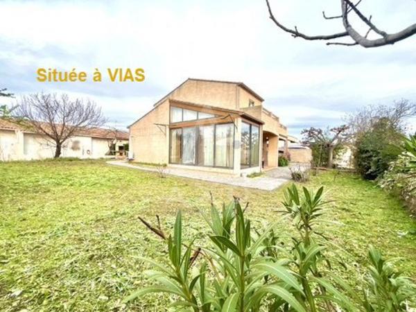 VILLA 5 PIÈCES et 608M2 DE TERRAIN à 5mn en voiture des PLAGES