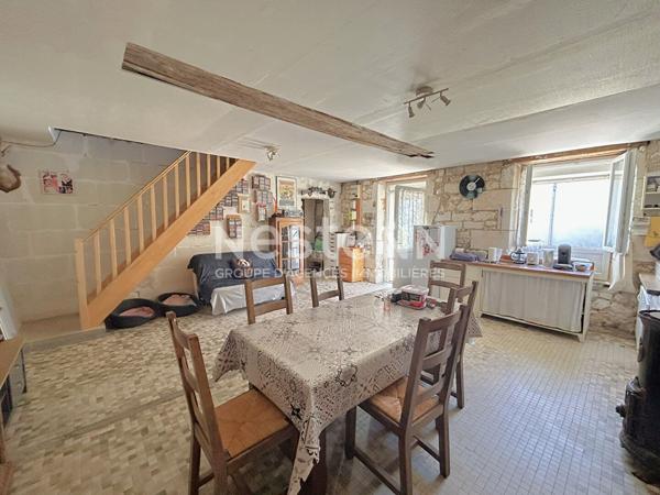 MAISON 3 PIECES AVEC DÉPENDANCES DANS UN ENVIRONNEMENT CALME À MEUSNES (LOIR ET CHER 41)