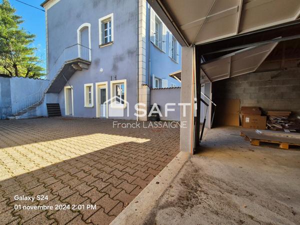 Centre ville Appart rdc cour fermée et garage...