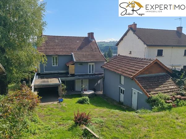 Saint-Éloy-les-Mines (63700) maison avec dépendances et jardin – En exclusivité à Saint-Éloy-les-Mines (63700)