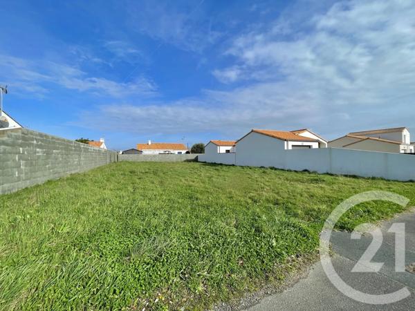 Terrain à vendre  502 m 2   ST GILLES CROIX DE VIE  - 85