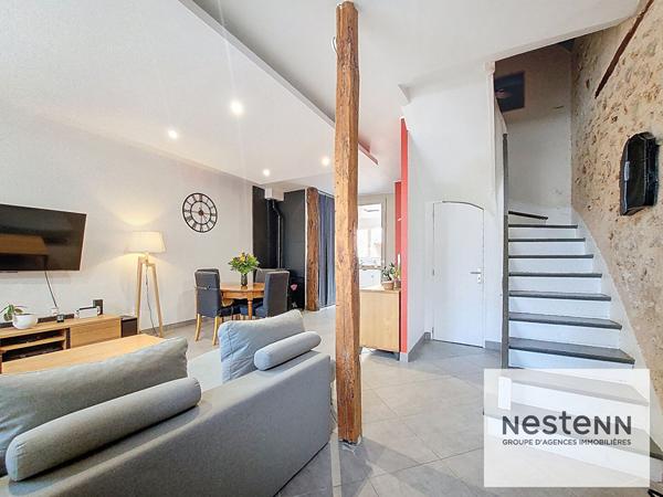 MONTBAZON : Maison de bourg 2 chambres à vendre : un écrin de douceur