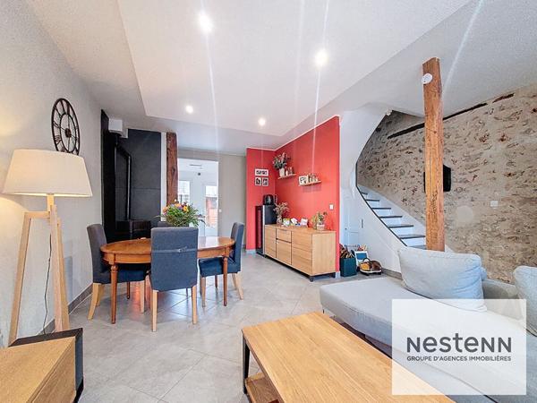 MONTBAZON : Maison de bourg 2 chambres à vendre : un écrin de douceur