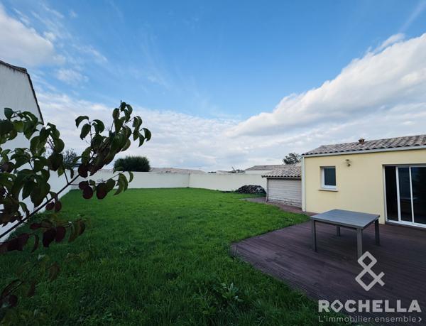 Plain pied 120m² avec 3 chambres