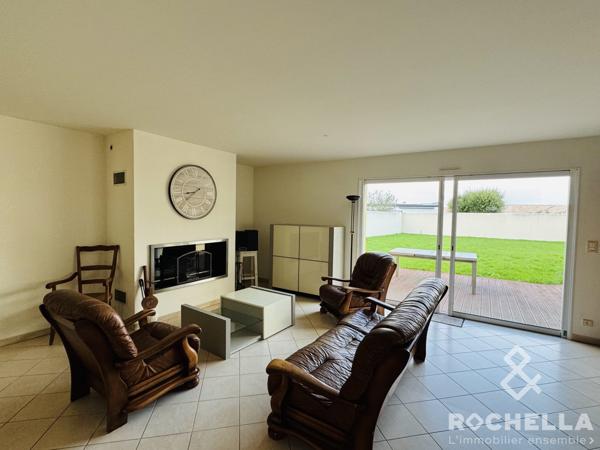 Plain pied 120m² avec 3 chambres