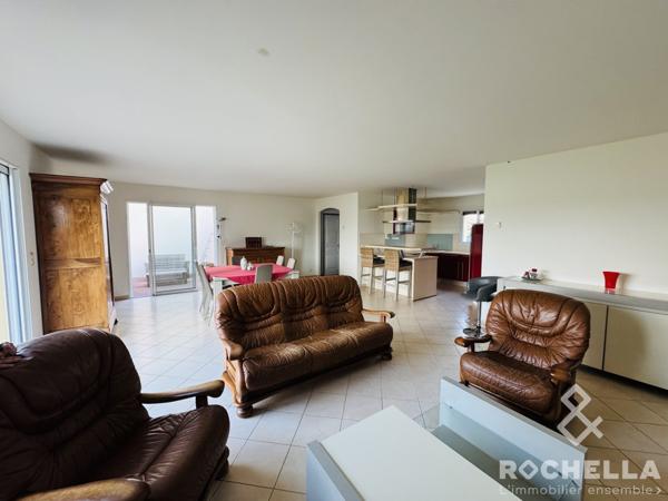 Plain pied 120m² avec 3 chambres