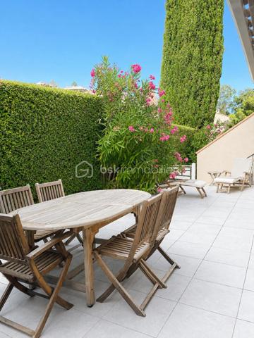 Appartement rénové avec grande terrasse et parking privatif.
A seulement quelques minutes des plages et des commodités, découvrez ce charmant appartement de 36m² rénové avec goût, situé au rez-de-chaussée d'une résidence sécurisée.
Dès l'entrée, vous serez séduit par sa belle pièce de vie lumineuse avec cuisine aménagée, offrant un espace convivial et fonctionnel.
L'appartement dispose également d'une chambre ainsi que d'une salle d'eau et WC.
Son véritable atout ? une terrasse de 50m², idéal pour profiter des beaux jours.

Un bien rare sur le secteur, 
N'hésitez pas à me contacter pour plus de renseignements