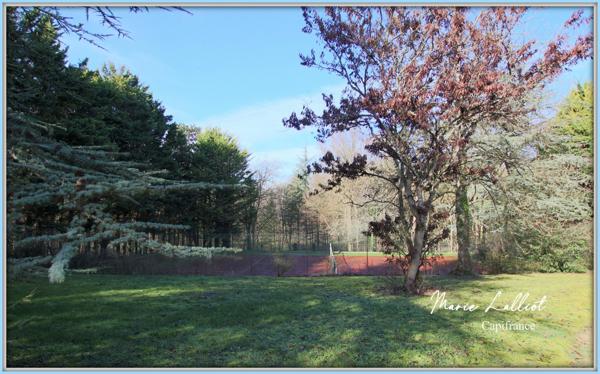 Maison à vendre 12 pièces, Grand séjour, 6 chambres, Terrain de Tennis, Bois, Cours d'eau