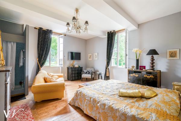 Lisle sur Tarn Charmante Maison de Maître du 19ème