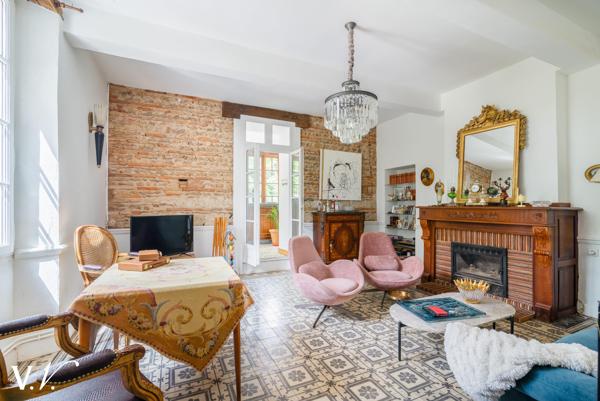Lisle sur Tarn Charmante Maison de Maître du 19ème