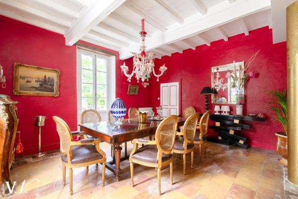 Lisle sur Tarn Charmante Maison de Maître du 19ème