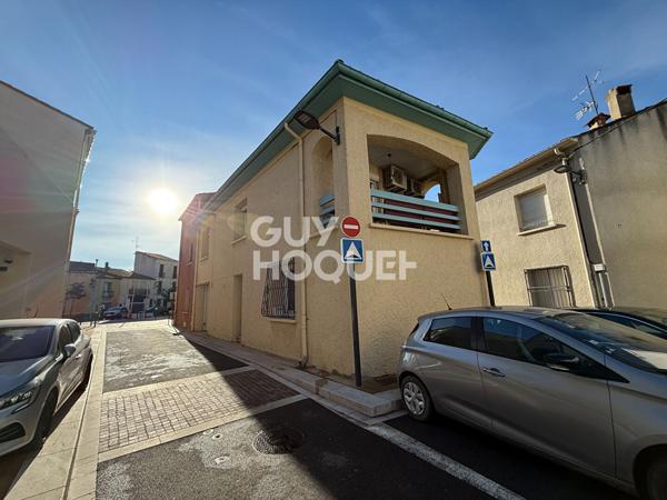Maison de Village en 3 faces, F4  avec garage et terrasse. A vendre VILLELONGUE DE LA SALANQUE (66140)