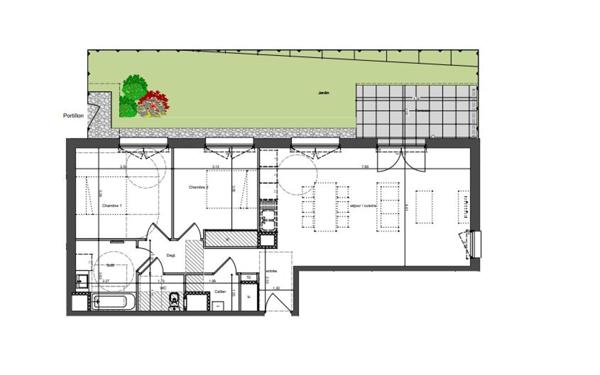 Appartement à vendre    3 pièces •  Thyez