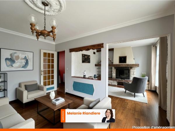 Maison 6 pièces 115 m² – Dépendances – Terrain 818 m² – Calme et proche centre