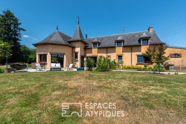 Charmante longère familiale à vingt minutes au Sud de Rennes