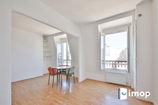 Paris 2e – Studio lumineux de 27 m² au 6e étage avec ascenseur, à 3 min du métro Quatre-Septembre