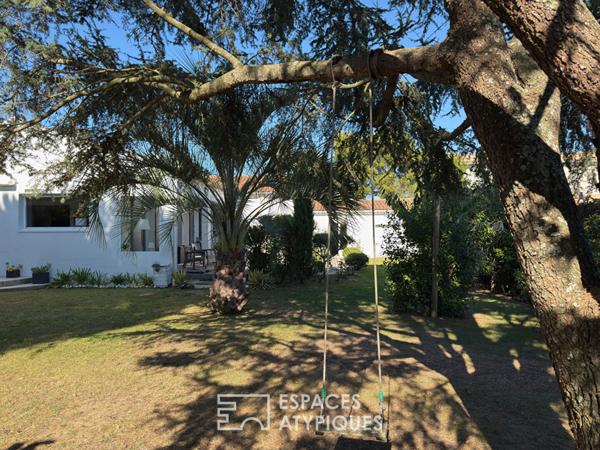 Écrin de verdure au calme