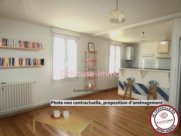 Appartement à vendre 2 pièces de 45 m²