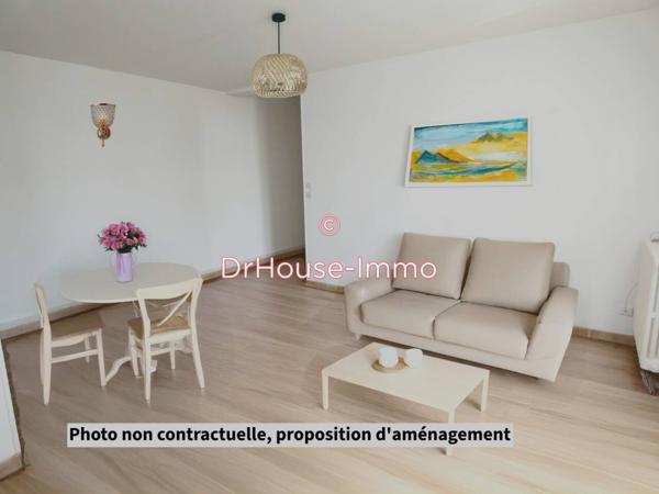 Appartement à vendre 2 pièces de 45 m²