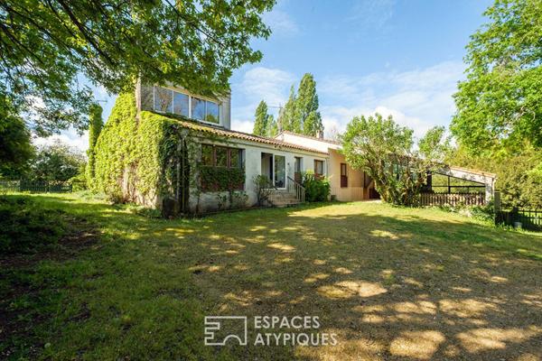 Maison d’architecte seventies à réinventer