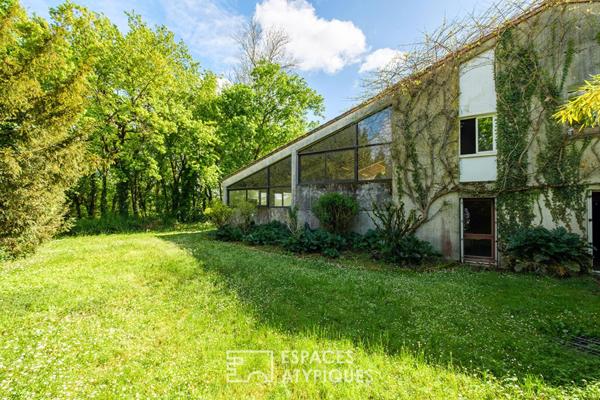 Maison d’architecte seventies à réinventer