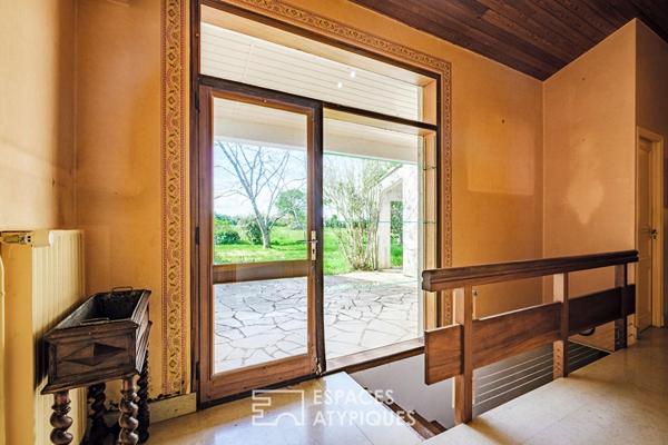 Maison d’architecte seventies à réinventer