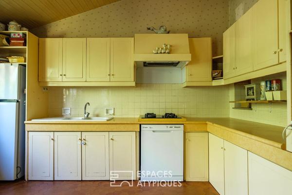 Maison d’architecte seventies à réinventer