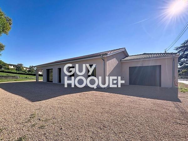 Maison neuve de plain-pied, 3 Chbs, Garage & Vue dégagée sur les vignes - 71260 LUGNY