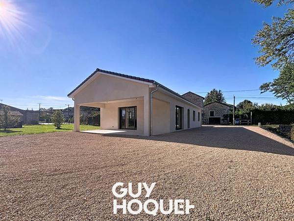 Maison neuve de plain-pied, 3 Chbs, Garage & Vue dégagée sur les vignes - 71260 LUGNY