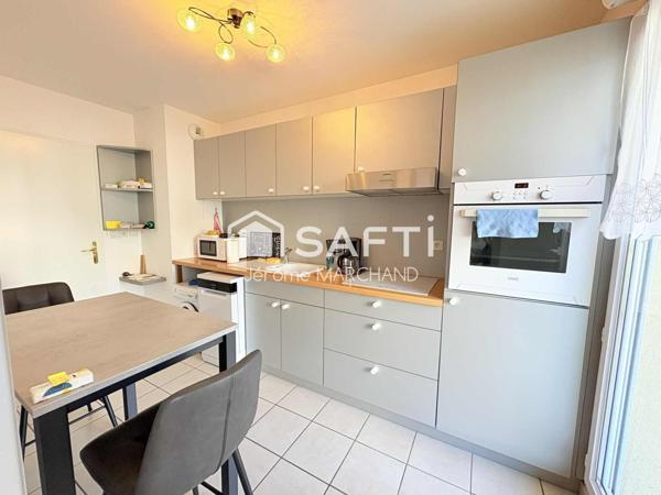 Appartement T3 de 64m²  + 2 places de parking