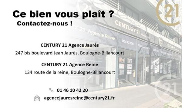 Parking à vendre  16,99 m2 BOULOGNE BILLANCOURT - 92