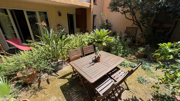 Appartement 2 pièces avec jardin à Hyères