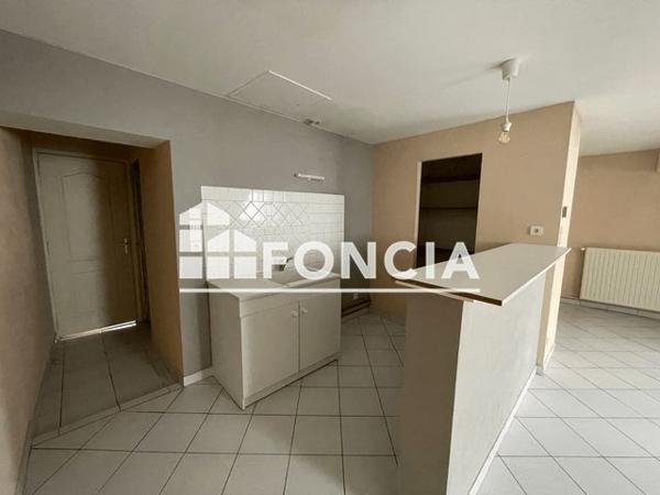 Location Appartement 2 pièces 43.23 m² - 76 RUE MARECHAL FOCH Roanne 42300