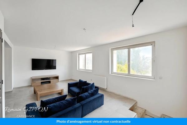 Maison à finir de rénover à Liverdun, bord de Moselle, 4 pièces 117m2