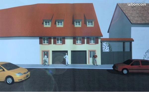 À Bouxwiller – Immeuble brut à rénover, fort potentiel sur 3 niveaux