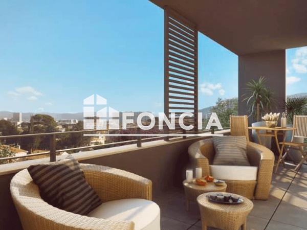 Location Appartement 3 pièces 60.55 m² - LES HAUTS DE MAZARGUES Marseille 13009