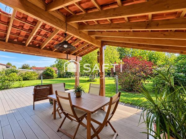 Maison familiale de 127 m² habitables, beau jardin, garage