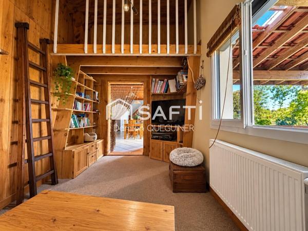 Maison familiale de 127 m² habitables, beau jardin, garage